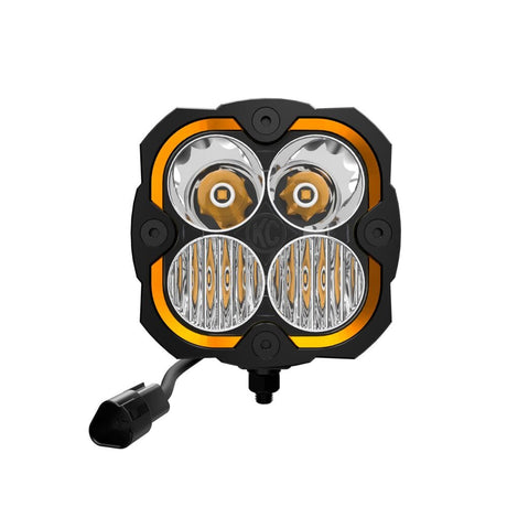 KC HiLiTES Light Pods FLEX ERA® 4 - Single Master LED Light Pod Kit - # 1289