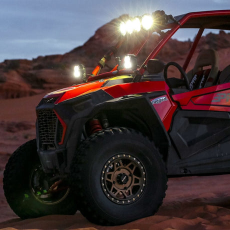 KC HiLiTES Light Pods FLEX ERA® 4 - Single Master LED Light Pod Kit - # 1289