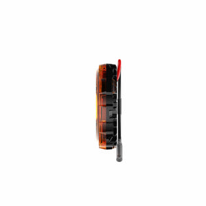 KC HiLiTES Single Cyclone V2 LED - Single Light - Amber Lens - 5W Flood Beam - #1360
