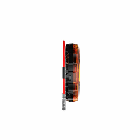 KC HiLiTES Single Cyclone V2 LED - Single Light - Amber Lens - 5W Flood Beam - #1360