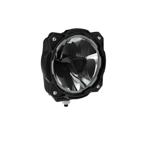 KC HiLiTES Titan Light Gravity® Titan™ 6" LED - Single Light - SAE Driving Beam - #91404