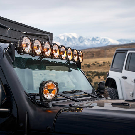 KC HiLiTES Titan Light Gravity® Titan™ 6" LED - Single Light - Spot Beam - #91400