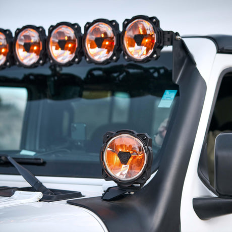 KC HiLiTES Titan Light Gravity® Titan™ 6" LED - Single Light - Wide-40 Beam - #91402
