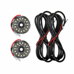 KC HiLiTES Wiring Two-Light Add-On Cyclone V2 Kit - Clear - 2.5 Meters Long - #6331
