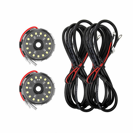 KC HiLiTES Wiring Two-Light Add-On Cyclone V2 Kit - Clear - 2.5 Meters Long - #6331