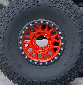 Monster Valve Primary - Standard Valve Stem Mount - 5 pack with Ventoso RED Tire Inflator Gauge