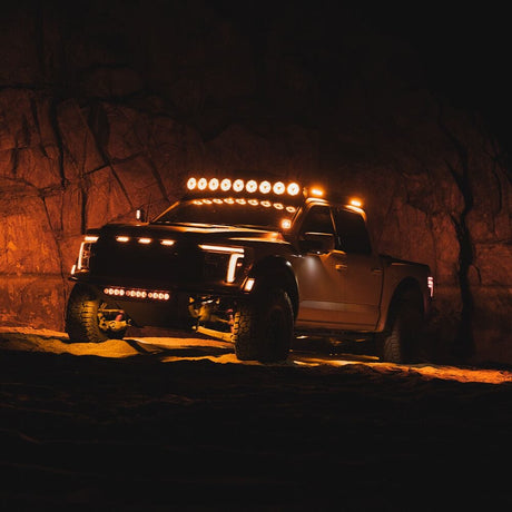 partners.kchilites.com Light Bars Profile 10” SideCast™ Flush Mount Lights - #98150