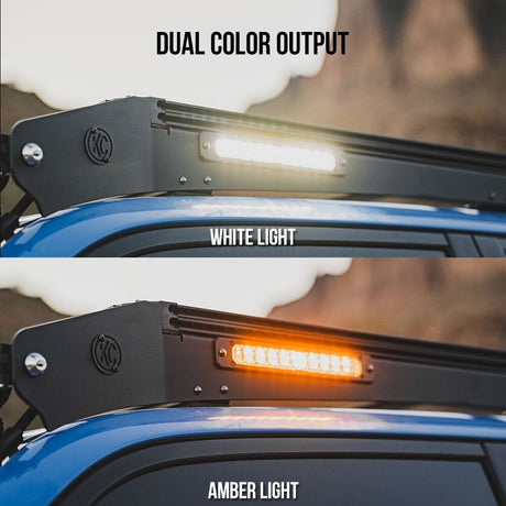 partners.kchilites.com Light Bars Profile 10” SideCast™ Flush Mount Lights - #98150