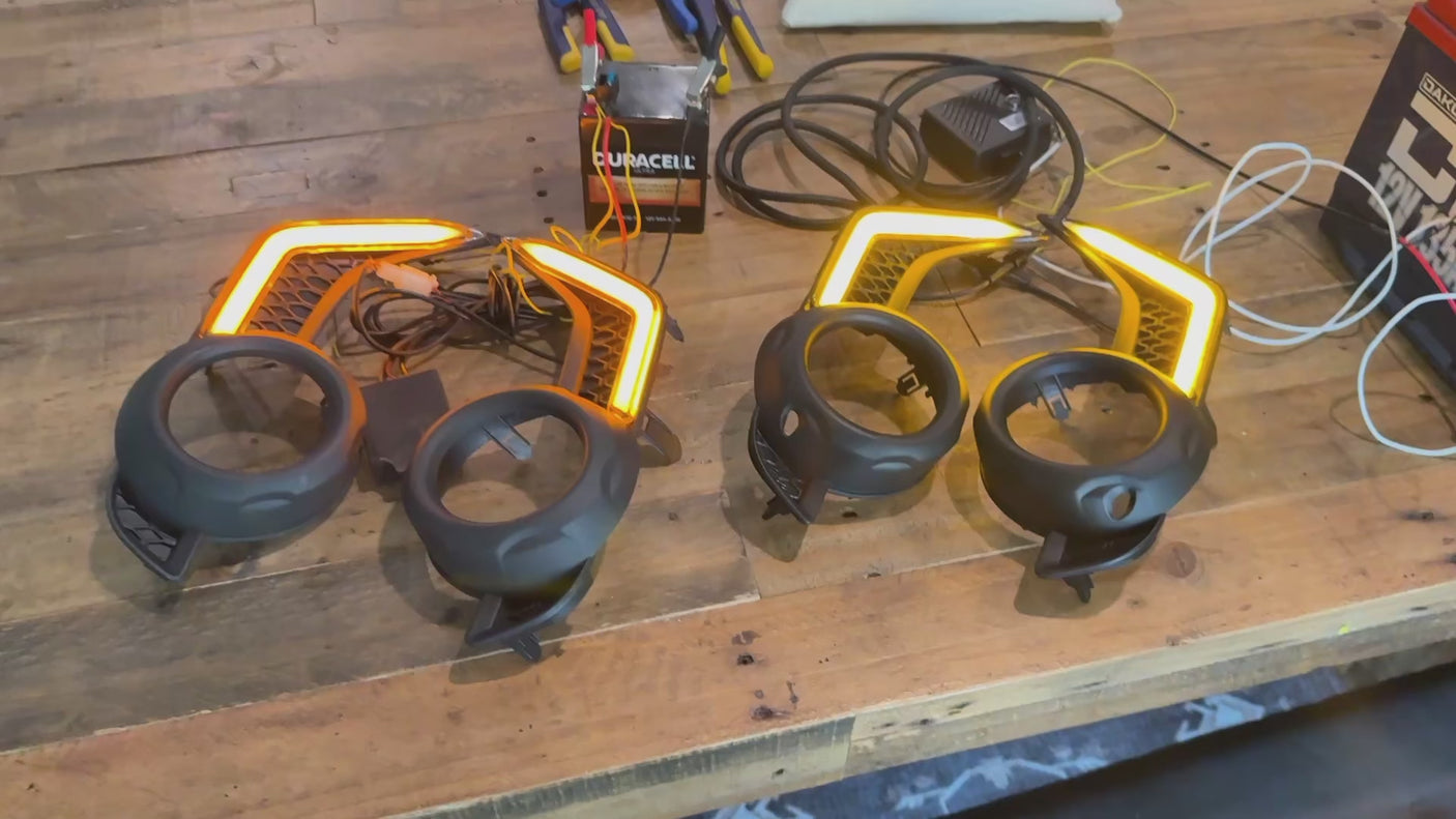 KC HILITES x TrailMade 5th Gen 4Runner Fang Lights V4