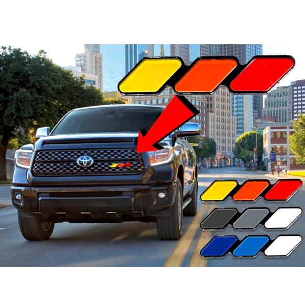 TRI-COLOR BADGE EMBLEM FOR 4RUNNER/TACOMA/TUNDRA/FJCRUISER