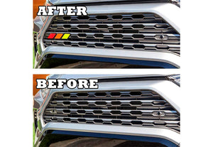 4Runner, Tacoma, Tundra, Tri-Color Badge Emblem Decoration